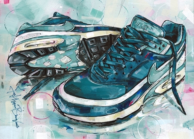 Nike air max Classic painting