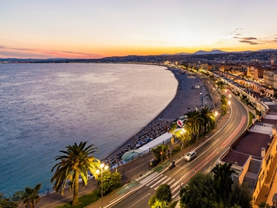 Promenade des Anglais in Nizza