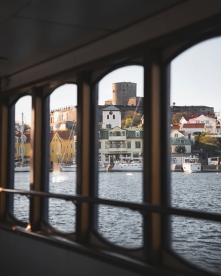 Marstrand via ferryboat