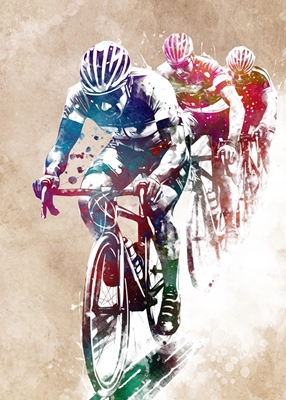 A cycling race