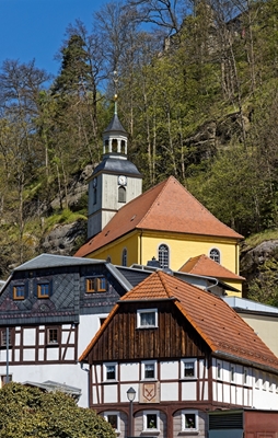Oybin mountain church