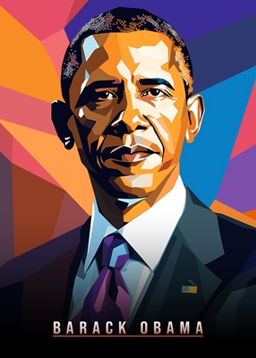 Barack Obama Pres WPAP Popart