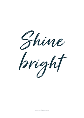 shine bright (weiss)