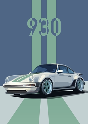 Porsche 930 Turbo par Singer