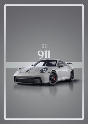 Porsche 911 GT3 i krita