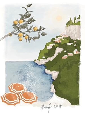 Die Küste von Amalfi