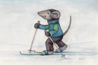 The snow mouse