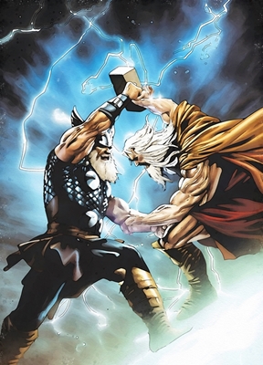 Zeus gegen Thor