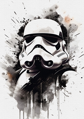 Stormtrooper akvarel