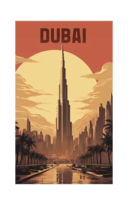 Dubai City Burj Khalifa