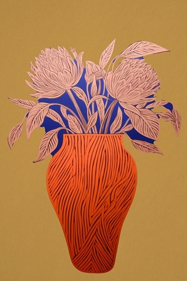 luxus Blumen Vase 