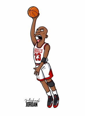 Vuohi Michael Jordan - Dunk!