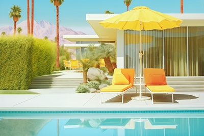 Gelber Sommer Palm Springs