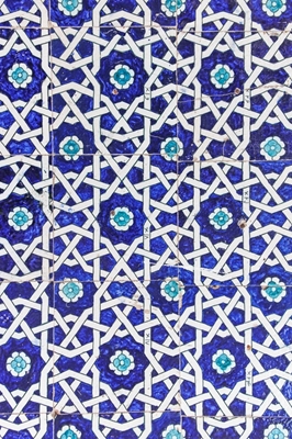 Blå fliser på Silkevejen