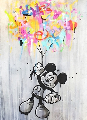 Barvy Balón Mickey Mouse