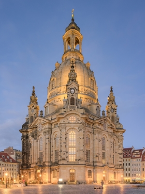 Frauenkirche Dresden am Abend