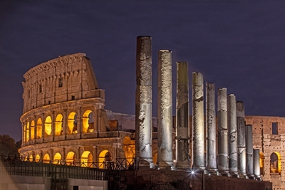 Řím - Via Sacra a Koloseum