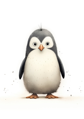 Pingüino de peluche
