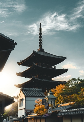 Pagoda en Kioto