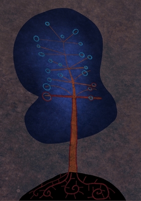 Niebieskie drzewo