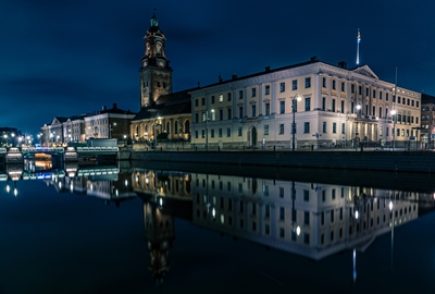 Uma noite tranquila em Gotemburgo