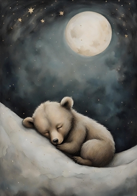 Niedźwiedź śpi