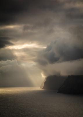Magic light on Faroe Island