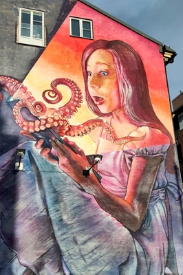 Das Mädchen und der Oktopus
