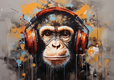 DJ monkey
