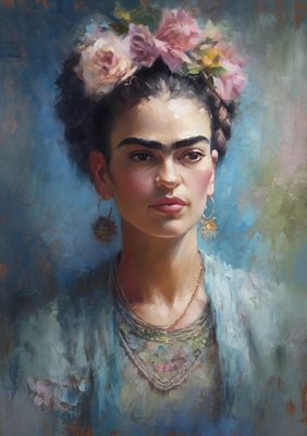 Tisk plakátu Frida Kahlo