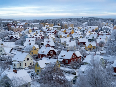 Zima v Nyköpingu