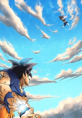 Goku contre Vegeta