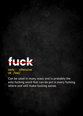 meaning of fuck
