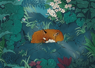 Where the fox sleeps
