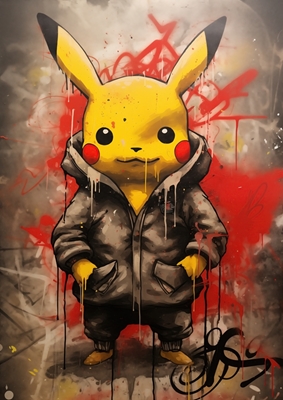 Pikachu Grafitti