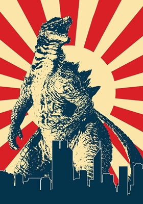 Godzilla min één