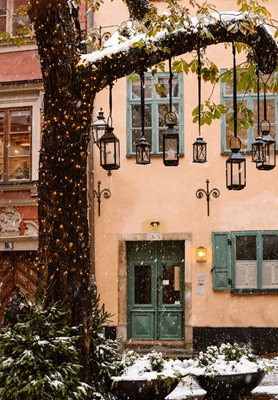Sneeuw in Stockholm