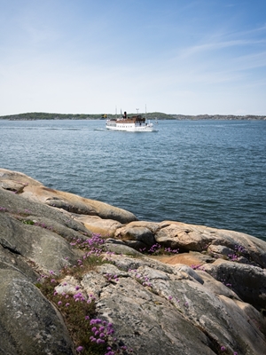 Dia de verão no arquipélago de Gotemburgo