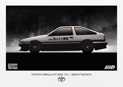 Toyota Corolla GT AE86-1983