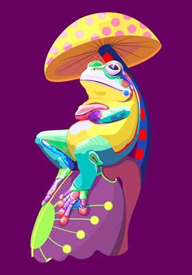 Frog Pop Art