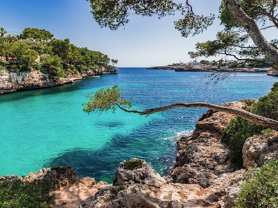 Beach Bay Mallorca Spain
