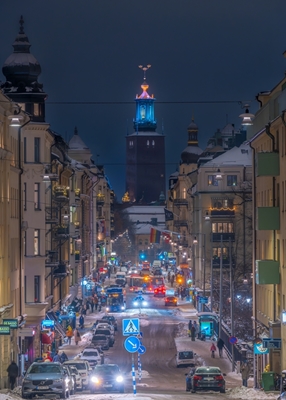 Zima na Kungsholmenu