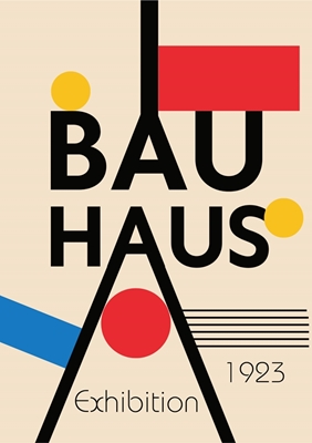 Bauhaus Plakat 1923 Affiche