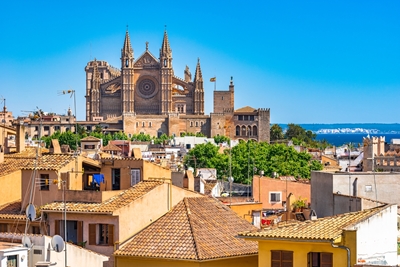 De kathedraal van La Seu op Mallorca
