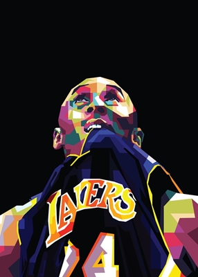 Legend Kobe Bryant pop art