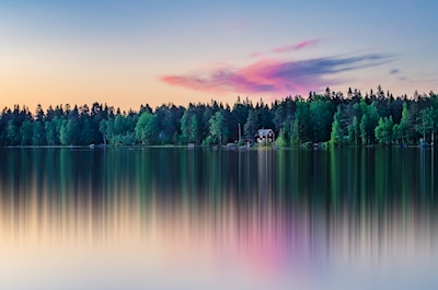 Lake Nydala Reflection