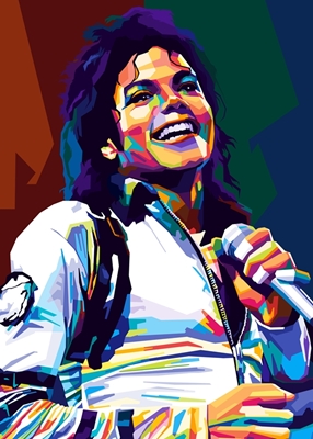 Michael Jackson Wpap Kunst