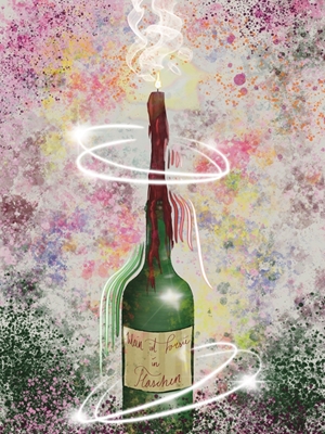 Le vin, c’est de la poésie en bouteille
