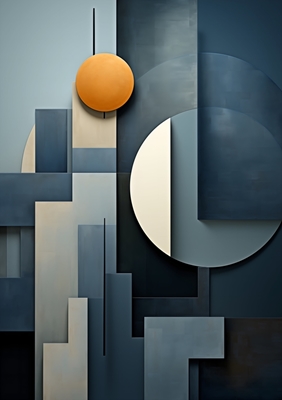 Bauhaus kunstverk plakat