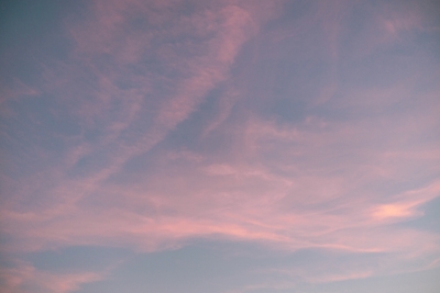 Pink sky in Tuscany | Italy